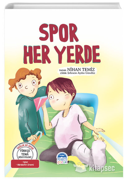 Spor Her Yerde Nihan Temiz Martı Çocuk Kulubü - Nihan Temiz kitap kapağı