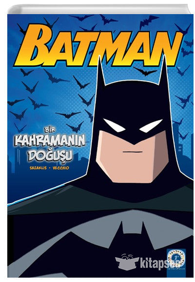Batman Bir Kahramanın Doğuşu - Matthew K. Manning kitap kapağı