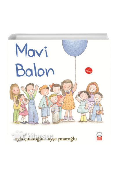 Mavi Balon - Ayla Çınaroğlu kitap kapağı
