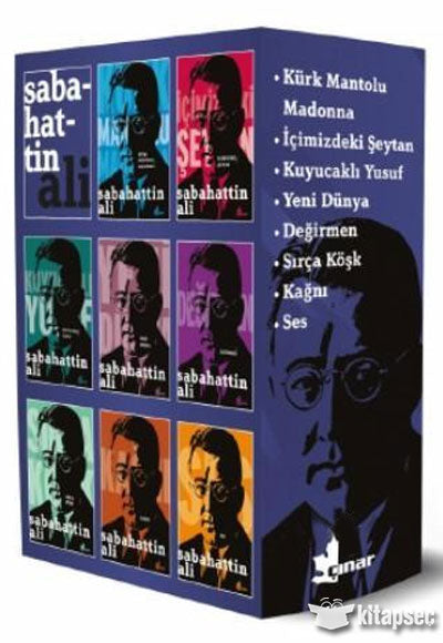 Sabahattin Ali Seti 8 Kitap Takım - Sabahattin Ali kitap kapağı