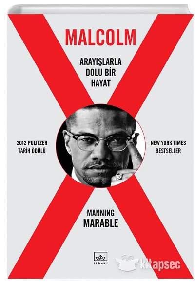 Malcolm X - Manning Marable kitap kapağı