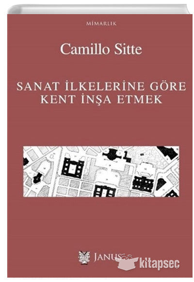 Sanat İlkelerine Göre Kent İnşa Etmek Camillo Sitte Janus - Camillo Sitte kitap kapağı
