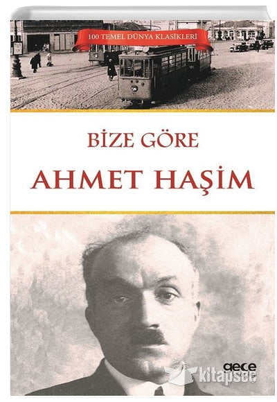 Bize Göre - Ahmet Haşim kitap kapağı