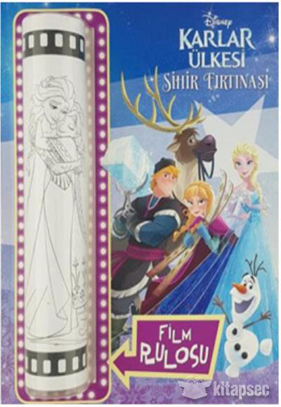 Disney Karlar Ülkesi Sihir Fırtınası Film Rulosu Doğan Egmont Yayıncılık - Kolektif kitap kapağı