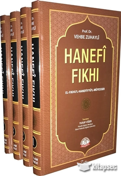 Hanefi Fıkhı (4 Cilt Takım) - Prof. Dr. Vehbe Zuhayli kitap kapağı