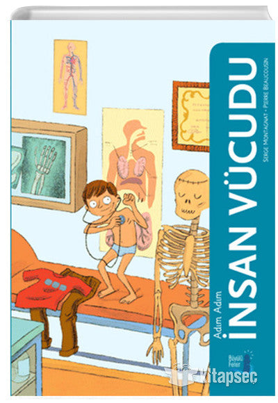 Adım Adım İnsan Vücudu - Serge Montagnat kitap kapağı