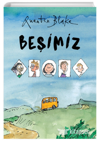 Beşimiz - Quentin Blake kitap kapağı