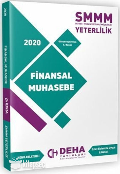 SMMM 2020 Yeterlilik Konu Anlatımlı Finansal Muhasebe Deha Yayınları - Deha Derin Komisyon kitap kapağı