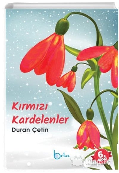 Kırmızı Kardelenler - Duran Çetin kitap kapağı