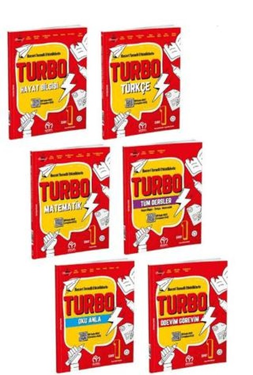1. Sınıf Turbo 2.Dönem Eğitim Seti | Model Eğitim Yayıncılık (Ciltsiz)