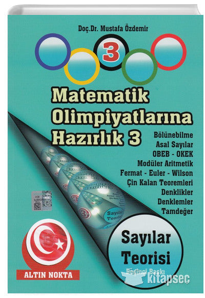 Matematik Olimpiyatlarına Hazırlık -3 Sayılar Teorisi - Mustafa Özdemir kitap kapağı