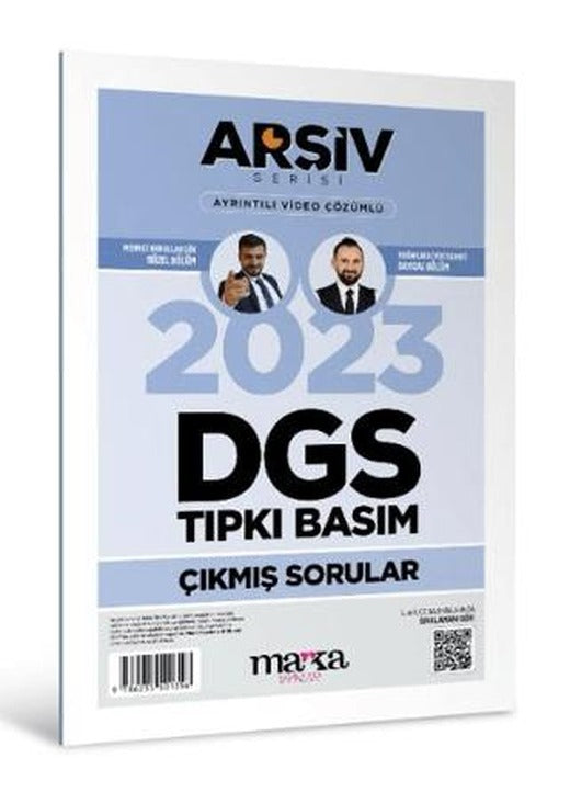 2023 DGS Arşiv Serisi Tıpkı Basım Çıkmış Sorular