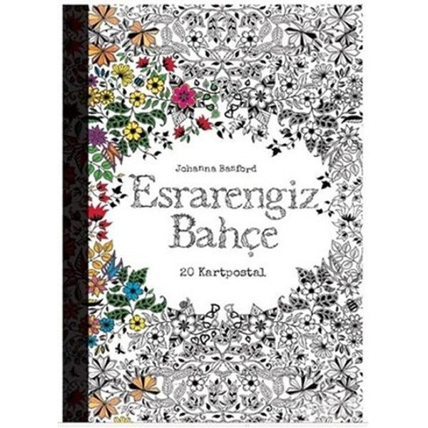 Esrarengiz Bahçe Kartpostal Kitabı