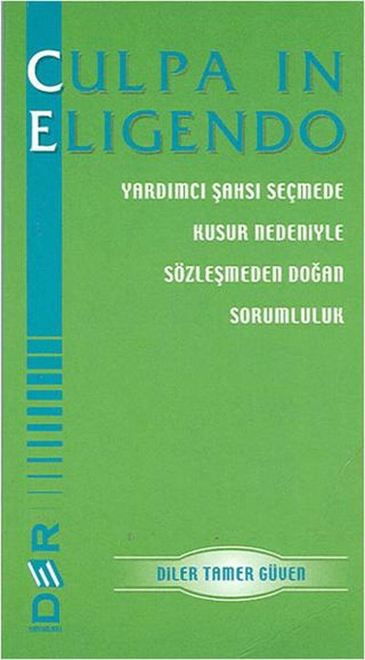 Culpa In Eligendo | Der Yayınları (Ciltsiz)