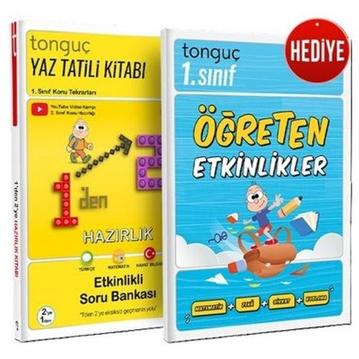 1'den 2'ye Hazırlık Kitabı | Tonguç Akademi (İnce Kapak)