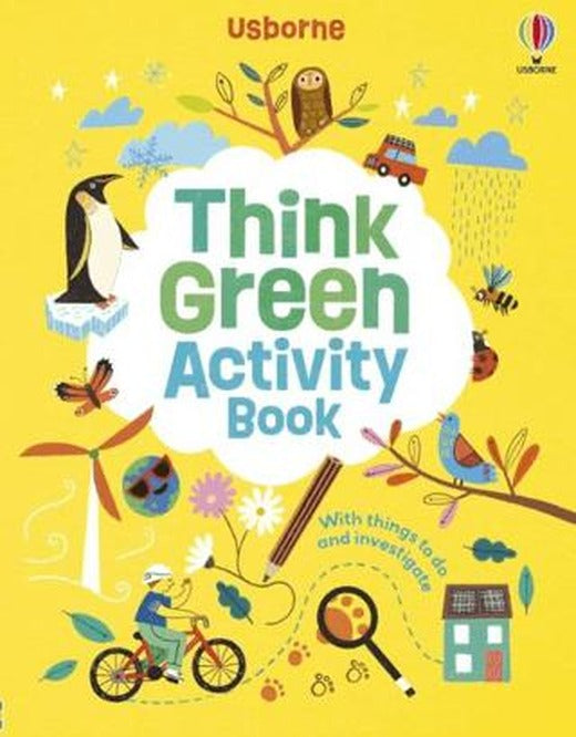 Think Green Activity Book | Usborne (Ciltsiz)