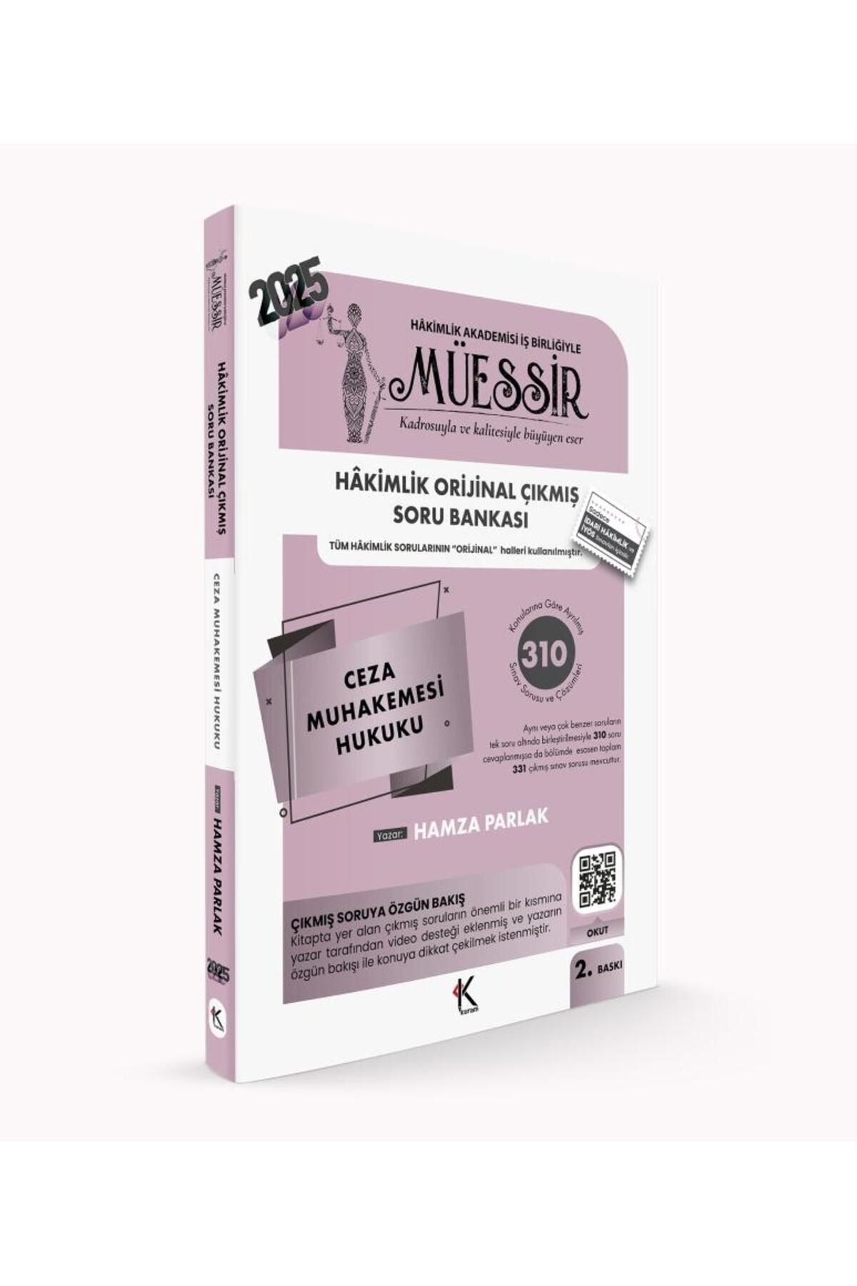 Müessir İdari Hakimlik ve İdari yargı Ön Sınavı için Ceza Muhakemesi Hukuku