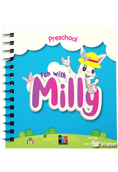 Preschool Fun With Milly - Komisyon kitap kapağı