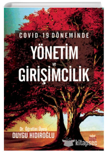 Covid 19 Döneminde Yönetim ve Girişimcilik - Dr. Öğr. Üyesi Duygu Hıdıroğlu kitap kapağı