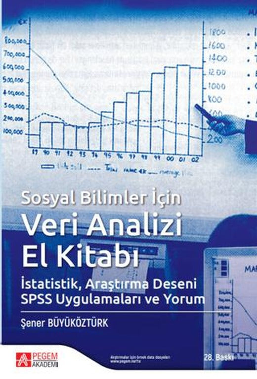 Sosyal Bilimler İçin Veri Analizi El Kitabı | Pegem Akademi Yayıncılık (Ciltsiz)