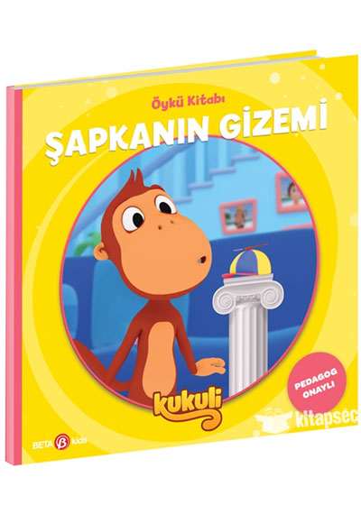 Kukuli Şapkanın Gizemi Beta Kids - Volkan Yaveroğlu kitap kapağı