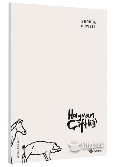 Hayvan Çiftliği - George Orwell kitap kapağı
