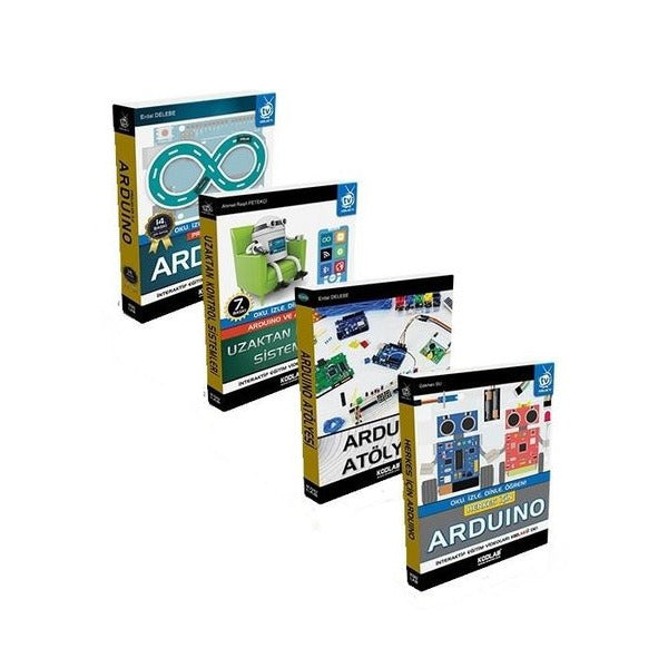 Arduino Atölye Seti-4 Kitap Takım | Kodlab (İnce Kapak)