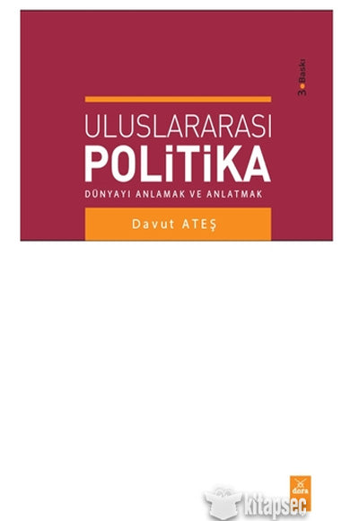 Uluslararasi Politika - Davut Ateş kitap kapağı