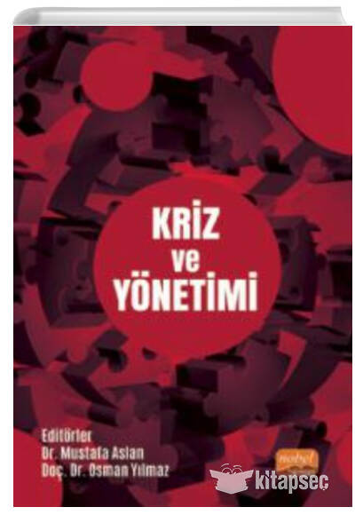 Kriz ve Yönetimi - Kolektif kitap kapağı