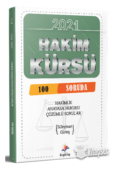 Hakimlik Hakim Kürsü 100 Soruda Anayasa Hukuku Soru Bankası Çözümlü Süleyman Güneş Dizgi Kitap Yayınları - Süleyman Güneş kitap kapağı