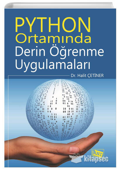 Python Ortamında Derin Öğrenme Uygulamaları - Halit Çetiner kitap kapağı