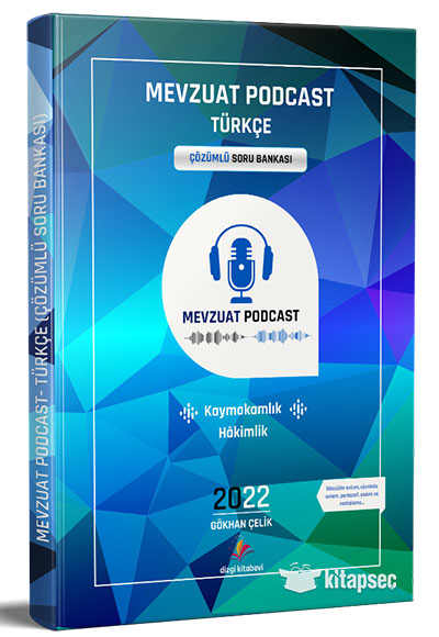 Podcast Türkçe Tamamı Çözümlü Soru Bankası - Gökhan Çelik kitap kapağı
