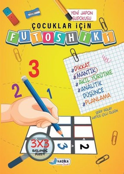 Çocuklar İçin Futoshiki 3 x 3 Başlangıç Düzeyi | Harika Çocuk