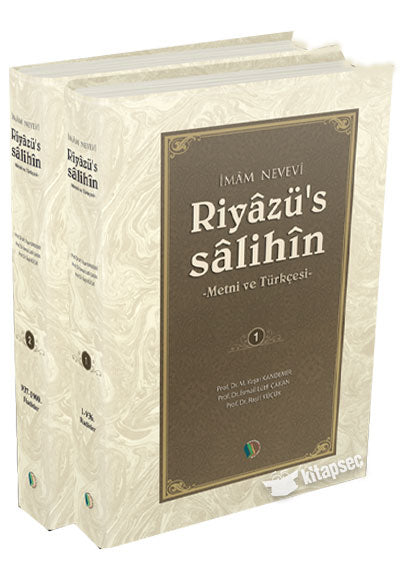 Riyazü's Salihin Tercüme-Metin (2 Cilt) - İmam Nevevi kitap kapağı