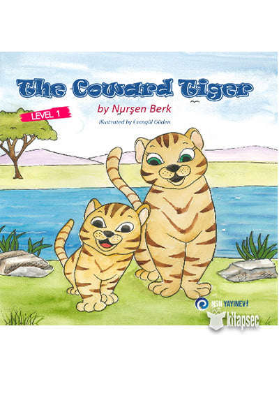 The Coward Tiger - Nurşen Berk kitap kapağı
