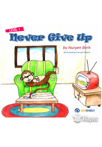 Never Give Up - Nurşen Berk kitap kapağı