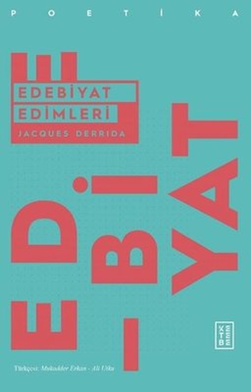Edebiyat Edimleri | Ketebe Yayınları