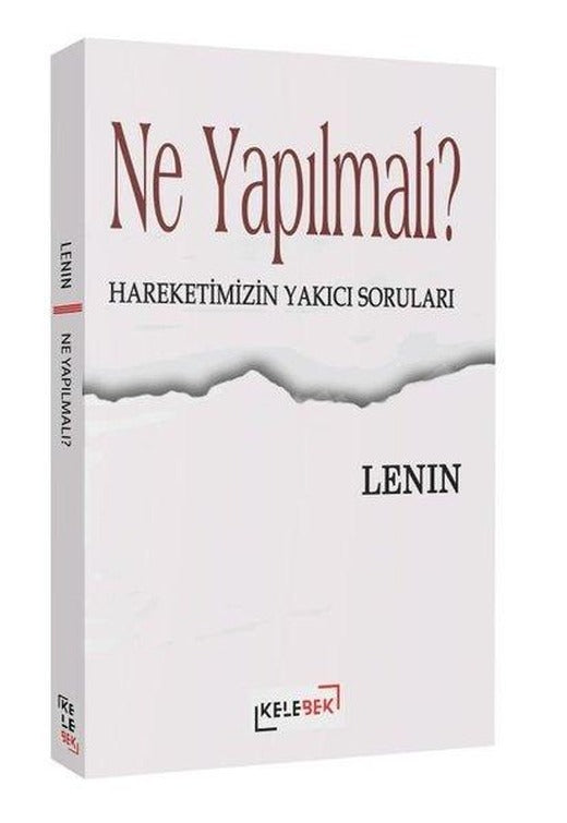 Ne Yapılmalı? Hareketimizin Yakıcı Soruları | Kelebek Kültür Kitaplığı (İnce Kapak)
