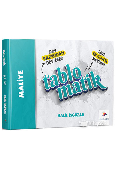 Hakimlik Kaymakamlık Maliye Tablomatik Konu Anlatımı Dizgi Kitap Yayınları - Halil İşguzar kitap kapağı