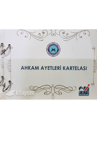 Ahkam Ayetleri Kartelası - Kolektif kitap kapağı