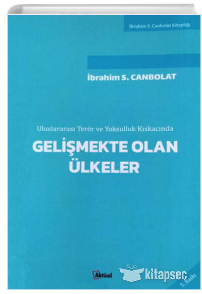 Gelişmekte Olan Ülkeler - Prof. Dr. İbrahim S. Canbolat kitap kapağı