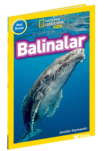 National Geographic Kids - Balinalar - Jennifer Szymanski kitap kapağı