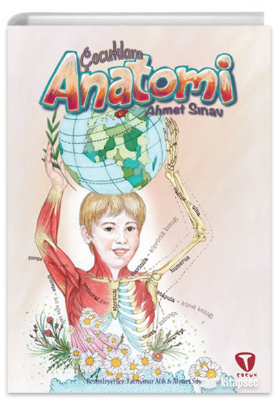 Çocuklara Anatomi Turkuvaz Çocuk - Ahmet Sınav kitap kapağı