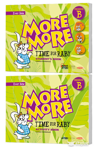 More and More Time for Raby B Students Book - Activity Book Kurmay ELT Yayınları - Kolektif kitap kapağı