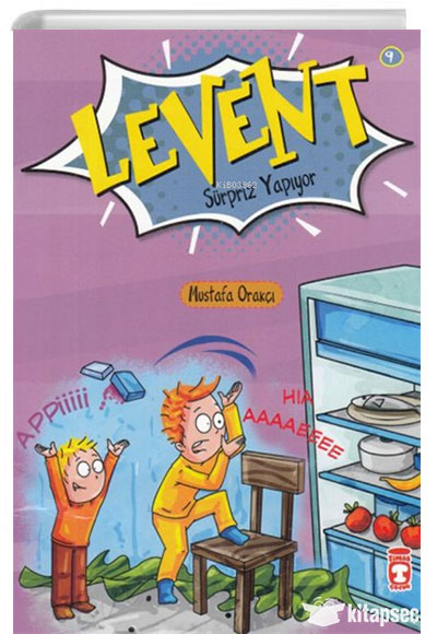 Levent Sürpriz Yapıyor İlk Okuma Kitaplarım 9 Timaş Çocuk - MUSTAFA ORAKÇI kitap kapağı