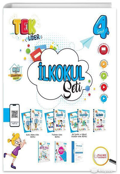 4.Sınıf Tek İlkokul Seti - Komisyon kitap kapağı