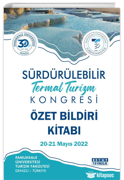 Sürdürülebilir Termal Turizm Kongresi Bildiri Kitabı - Serkan Bertan kitap kapağı