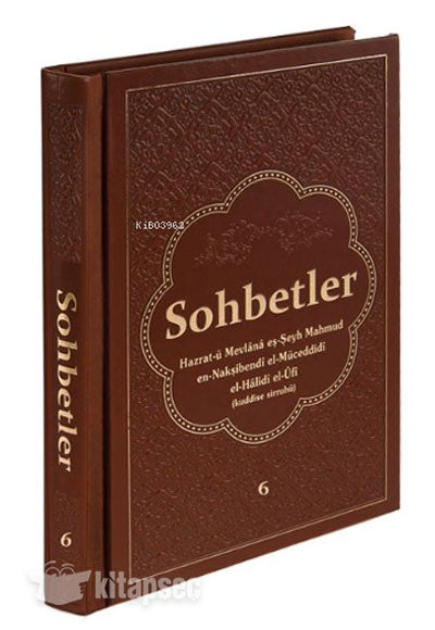 Sohbetler 6.Cild Deri Ahıska Yayınevi - Kolektif kitap kapağı