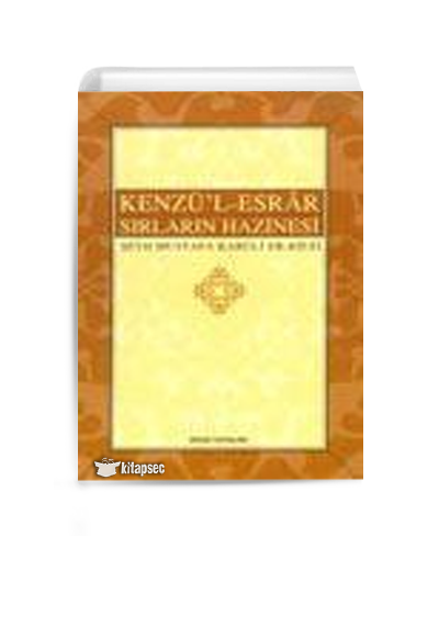 Kenzüül Esrar Sırlar Hazinesi - Edirneli Kabuli Mustafa Efendi kitap kapağı