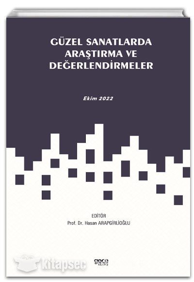 Güzel Sanatlarda Araştırma ve Değerlendirmeler Ekim 2022 - Kolektif kitap kapağı